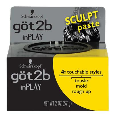 Got2B In Play Paste Pomade 2 oz (CS/6)
