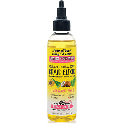 JAMAICAN MANGO & LIME BRAIDS YOUR WAY 4 OZ ELIXER (CS/6)