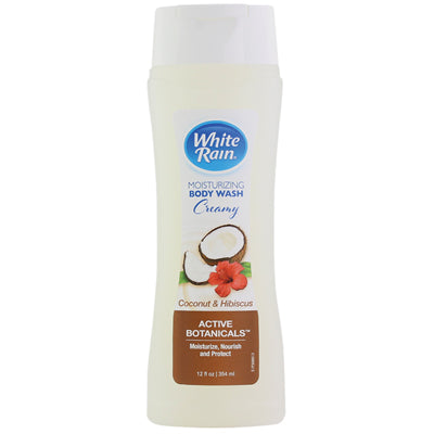 WHITE RAIN BODY WASH 12oz TROPICAL COCONUT (cs/6) *