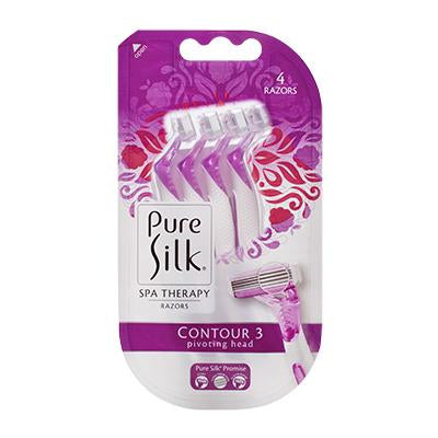 Pure Silk Contour 6 Razor 3 Count (DL/3)