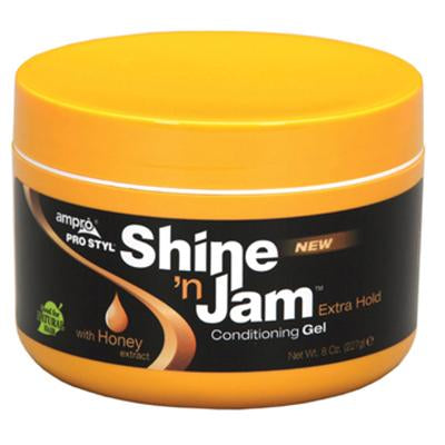 Ampro Shine N Jam Gel 8 oz Extra Hold (CS/6)