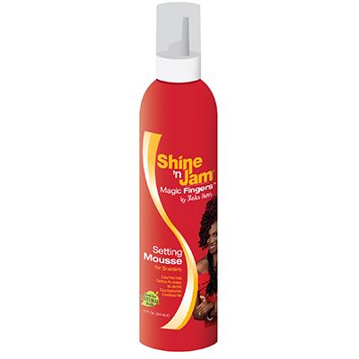 Ampro Shine N Jam Magic Fingers Setting Mousse 12 oz (CS/6)