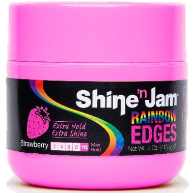 Ampro Shine N Jam Rainbow Edges 4 oz Strawberry (CS/6)
