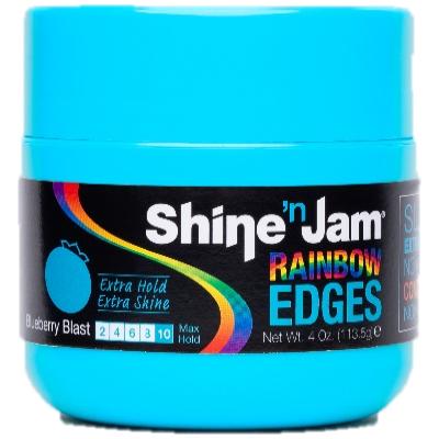 Ampro Shine N Jam Rainbow Edges 4 oz Blueberry Blast (CS/6)