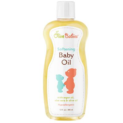 Olive Babies Baby Oil 12 oz (CS/6)