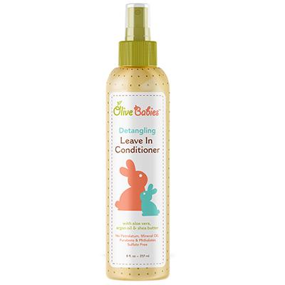 Olive Babies Hair Detangling & Leave-In Conditioner 8oz (CS/