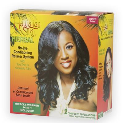 Hawaiian Silky No Lye Relaxer Kit (2 App.) Super (CS/6)