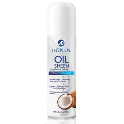 Isoplus Oil Sheen Spray 9 oz Coconut Light