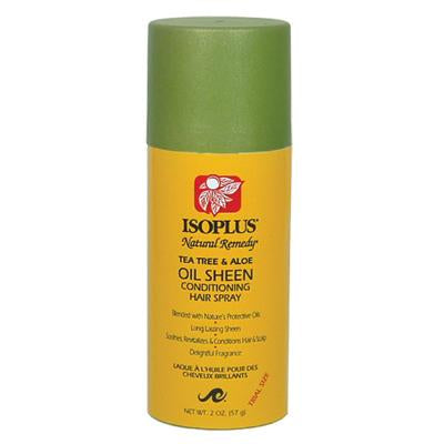Isoplus Natural Remedy Sheen Spray 2 oz Tea Tree & Aloe