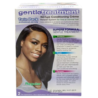 Gentle Treatment No-Lye Relaxer Kit Regular Twin (CS/6)