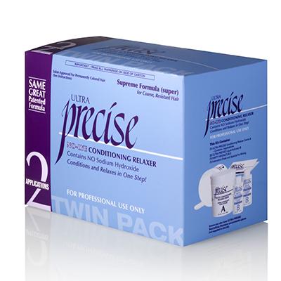 Precise No-Lye Relaxer Kit Super (2 Appl)