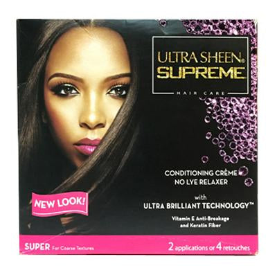 Ultra Sheen Supreme Relaxer Kit Value Pack Super (CS/4)