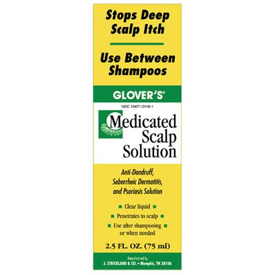 Glover'S Medicated Scalp Solution 2.5 oz