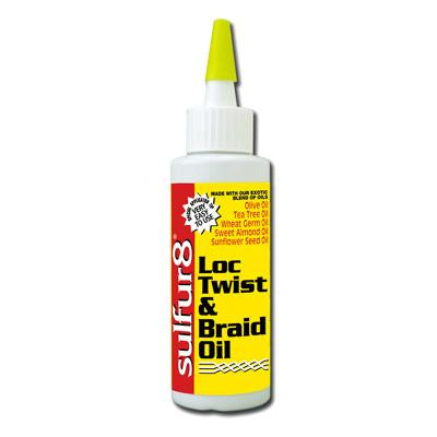 Sulfur 8 Loc Twist & Braid Oil 4 oz