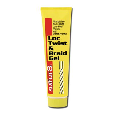 Sulfur 8 Loc Twist & Braid Gel 6 oz