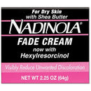 Nadinola Skin Fade Cream 2.25oz Jar Dry Skin Non Hq