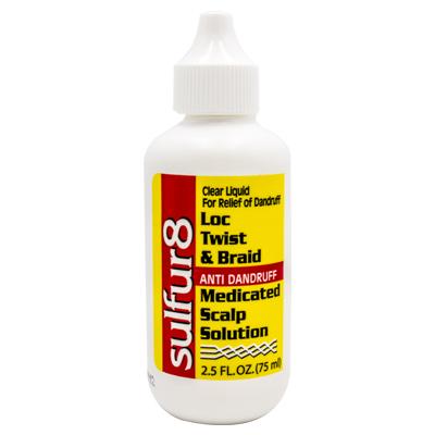 Sulfur 8 Loc Twist & Braid Medicated Scalp Solution 2.5O