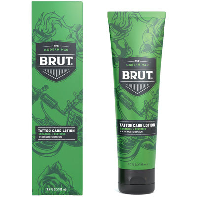 BRUT SIGNETURE SCENT TATOO CARE LOTION 3.5oz