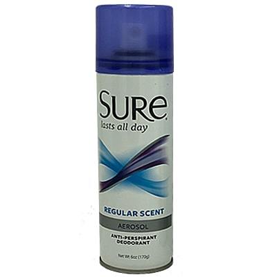Sure Ap Spray Deodorant 6 oz Regular