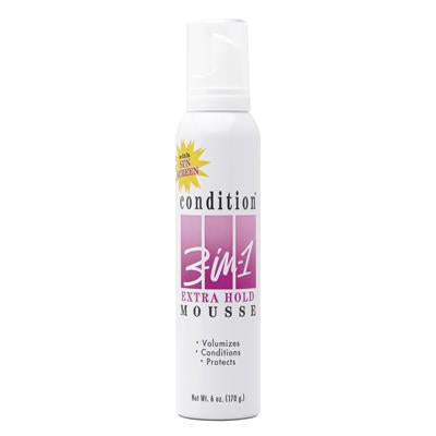 Condition 3-In-1 Mousse 6 oz Xtra Hold