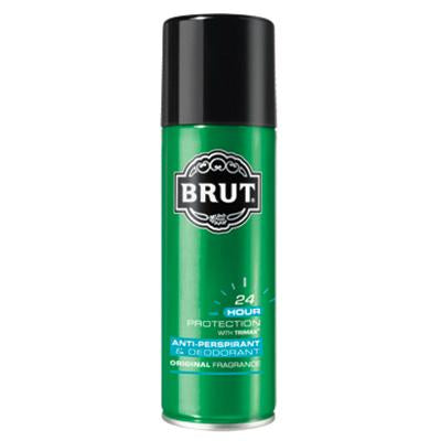 Brut Aerosol Spray 4 oz Anti-Perspirant & Deodorant