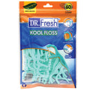 DR. FRESH KOOLFLOSS PICKS 60   COUNT MINT WAXED (CS/48)
