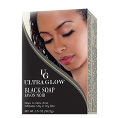 Ultra Glow Soap 3.5 oz Authentic Black