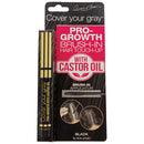 COVER YOUR GRAY HAIR TOUCH-UP  PRO GROWTH .25oz BLACK (DL/6)