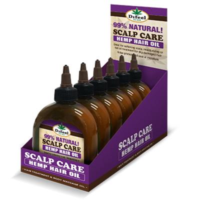 Difeel Hemp Oil 7.78 oz Scalp Care (DL/6)
