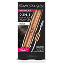 Cover Your Gray 2-In-1 Touch Up Watrproof .35 oz(DL/3) Black