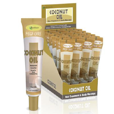 Sunflower Mega Care Hair Oil Tube 1.5 oz (DL/24) Coconut