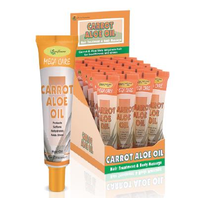 Sunflower Mega Care Hair Oil Tube 1.5 oz(DL/24) Aloe&Carro