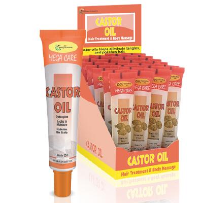 Sunflower Mega Care Hair Oil Tube 1.5 oz (DL/24) Castor