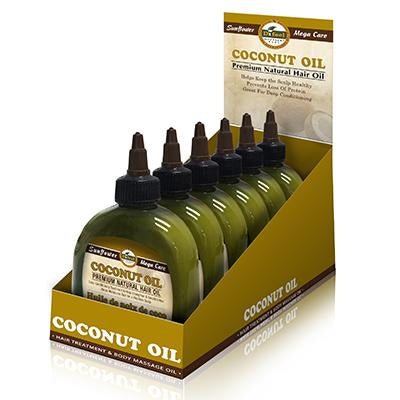 Difeel Premium Hair Oil 7.78 oz Coconut (DL/6)