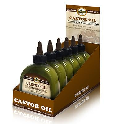 Difeel Premium Hair Oil 7.78 oz Castor (DL/6)