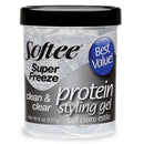 Softee Styling Gel 8 oz Super Freeze (Clear)