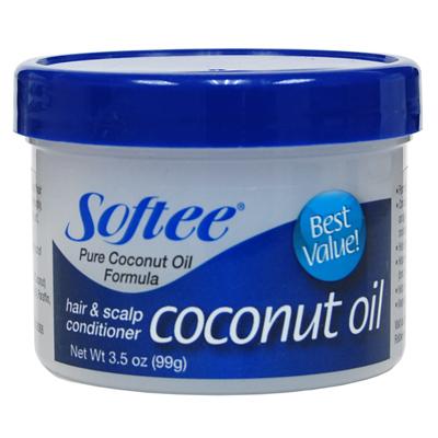 Softee Coconut Oil Conditioner 3 oz (CS/6)