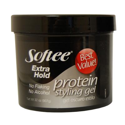 Softee Protein Styling Gel 32oz Extra Hold (Dark)