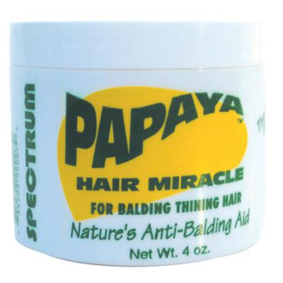Spectrum Papaya Hair Miracle 4 oz Anti Balding Aid
