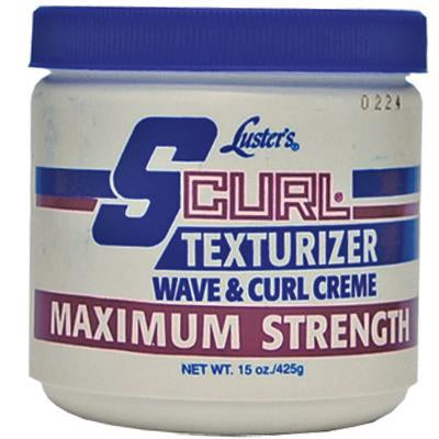S Curl Text.Wave & Curl Creme 15 oz Max Strength