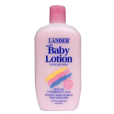 Lander Baby Lotion 15oz Regular (CS/12)