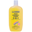 Lander Baby Shampoo & Wash 15oz 2 In 1 (CS/12)