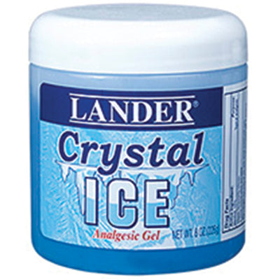 Lander Crystal Ice Analgesic Gel 8oz (CS/12)