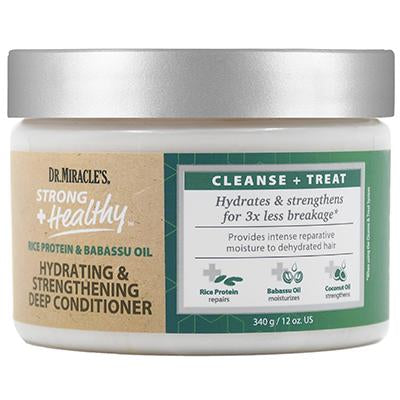 Dr.Miracles Strong + Healthy Deep Conditioner 12 oz (CS/6)