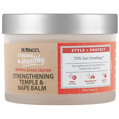 Dr.Miracles Strong + Healthy Temple & Nape Balm 6 oz (CS/6