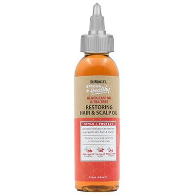 Dr.Miracles Strong + Healthy Hair & Scalp Oil 4 oz (CS/6)