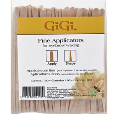 Gi-Gi Spatula (Fine) For Eyebrow Waxing (Bag Of 100)
