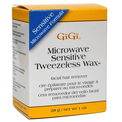 Gi-Gi Tweezeless Wax Microwave Formula 1 oz Sensitive