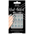 ARDELL NAIL ADDICT SET PREMIUM  (DL/3) BLUE JEWELED GLITTER*