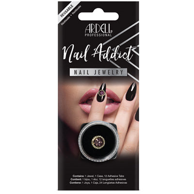 ARDELL NAIL ADDICT NAIL JEWELRY (DL/3) PURPLE HALO *